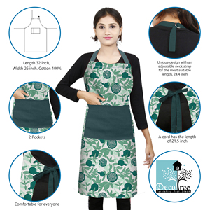 Delantal Desechable y Reutilizable con Estampado, para Cocina, Repostería, Barbacoa, Chef, con Tirantes Ajustables, para Uso en el Hogar, Comedor y Restaurante - Product Image 4