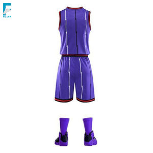 Usine directe en gros unisexe adulte basket-ball uniforme ensemble personnalisé XS grande taille vêtements de sport respirant séchage rapide - Product Image 2