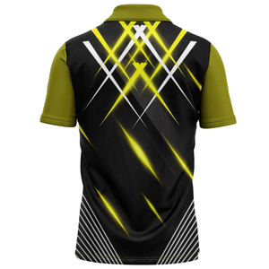 เสื้อโปโลคิวบันคอลลาร์ผู้ชายขายส่ง แบบสั่งทำได้ ระบายอากาศดี สไตล์วินเทจลำลอง สำหรับเล่นกอล์ฟ เทนนิส และกิจกรรมต่างๆในฤดูร้อน - Product Image 5