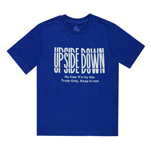 T-shirt à col rond 100% coton pour garçon de Boutique Clothing Vêtements décontractés dans différentes méthodes d'impression Vente en gros - Product Image 3