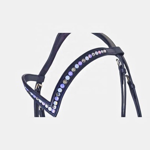 Brida anatómica islandesa de la mejor calidad para caballo ecuestre cómodo tachuela de caballo con logotipo personalizado HotFick Stone al mejor precio - Product Image 3