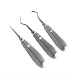 High-Grade Root <b>Elevator</b> Set 3-PCS Dental Instruments Class II Made Stainless Steel (S.S) Manual - Product Image 2