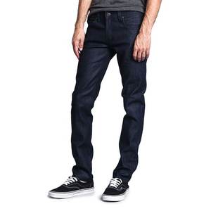 New Summer Casual Denim <b>Jeans</b> For <b>Men</b> Korean Fashion Versatile Small Leg <b>Jeans</b> <b>Elastic</b> Embroidered Denim Pants - Product Image 1
