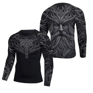 Custom <b>Bjj</b> <b>Rashguard</b> Men <b>Rashguard</b> Long Compression Rash Guard Custom Made Sleeves Rash Guard /High Quality Custom Made - Product Image 1