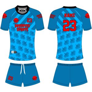 OEM Haute Qualité Sublimation Impression Rugby Football National Maillot Personnalisé Équipe Nom Sportswear Uniforme - Product Image 4
