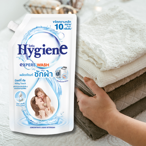 Expert en hygiène meilleur vendeur 600ml parfum au toucher laiteux détergent liquide Expert en hygiène nettoyant pour tissus pour le lavage du linge - Product Image 1