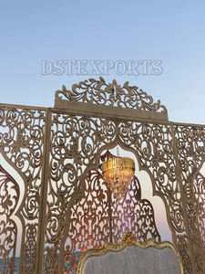Mehndi & Sangeet Event Setup For Australia Weddings UK Wedding Decorations Traditional <b>Backdrop</b> <b>Frames</b> Customized Moroccan Lamps - Product Image 5