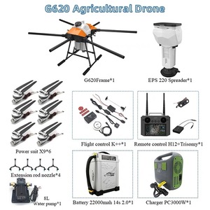 Drone agricole EFT G620 K++ GPS avec caméra, hexacoptère pliable pour la pulvérisation agricole - Product Image 6
