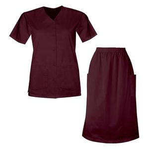 Conjunto de Uniforme Médico Moderno para Mujer, Tela Suave, Ajuste Cómodo, Material Elástico, Diseño Transpirable, Perfecto para Profesionales de la Salud - Product Image 6