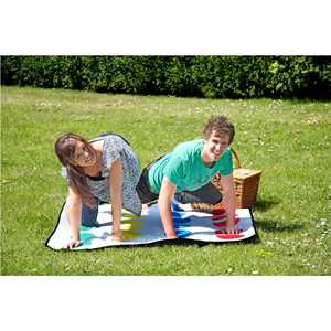 Tapete de Juego Plegable Twister con Base Giratoria y Llavero - Product Image 1