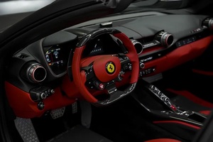 เบาะหนัง2022เฟอร์รารี812 GTS ด้านซ้ายของพวงมาลัยกล้องด้านหลังเป็นตัวเลือกเต็มรูปแบบพร้อมจัดส่ง - Product Image 4
