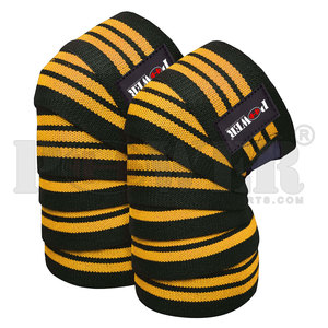 Enveloppes de genou de gymnastique sangles d'haltérophilie bandage de garde plusieurs couleurs élastiques coton haltérophilie genouillères accessoires à vendre - Product Image 4