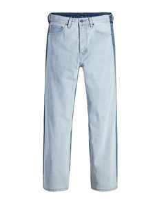 Jeans en denim ample et moderne à taille mi-haute, options personnalisables offrant une grande liberté de mouvement, matière confortable, style décontracté et élégant - Product Image 4