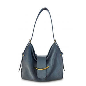 Borsa a Tracolla Morbida in Vera Pelle Scamosciata - Made in Italy - Art. 26137 - Product Image 1