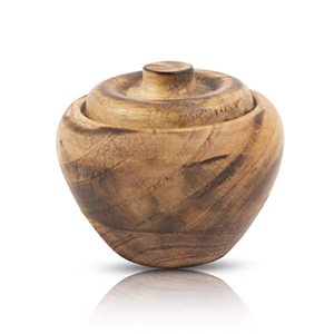 กล่องเกลือทำจากไม้อาคาเซีย,กล่องใส่น้ำตาลไม้ปรุงรสกล่องเก็บเกลือ - Product Image 3
