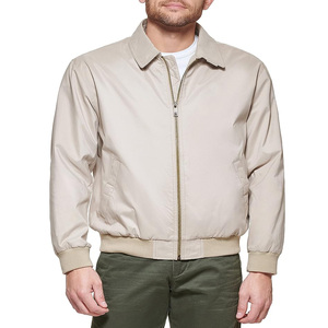 Chaqueta bomber de estilo callejero de nailon de alta calidad personalizada en blanco, chaqueta bomber hecha a medida de nailon y poliéster para hombre - Product Image 1