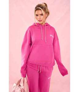 Conjunto Deportivo de Dos Piezas Bordado para Mujer, Personalizable, para Invierno - Product Image 1