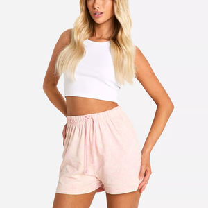 Short en jean pour femmes personnalisable été dames Denim décontracté Short en denim dames uni simple nouvel arrivage - Product Image 1