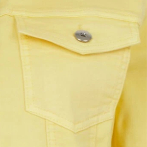 แจ็กเก็ตผ้ายีนส์สำหรับผู้หญิงเสื้อโค้ทแฟชั่นผ้าคอตตอนสีสดใสสำหรับฤดูร้อนสินค้าใหม่ล่าสุด - Product Image 4