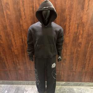 Distress Patch logo Heavyweight Men Hoodie Tracksuit Acid Wash Sweat Suits Unisex Two Piece <b>Zip</b> <b>up</b> <b>Hoodies</b> and Sweatpants Set - Product Image 2