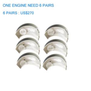 TAIWAN SUNITU Excellente Qualité 6GX-GT CON ROD BEARING 0.25 pour YANMAR Diesel Marine Engine Part - Product Image 1