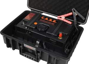 Tout nouveau EZ FLATE C.A.S.E. Compresseur d'air 12 volts intégré à un boîtier robuste, double compresseur 10,6 CFM, air tout-terrain - Product Image 3