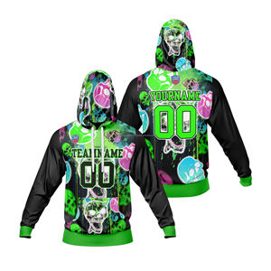 Sudadera con Capucha Lavada al Ácido Personalizada, Sudadera de Forro Polar Desgastada Vintage para Hombre y Mujer, Sudadera de Gran Tamaño de Alta Calidad con Lavado Retro - Product Image 1