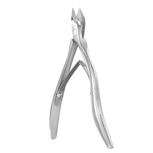 Pince à cuticules professionnelle en acier inoxydable à lame courbée avec poignée antidérapante – Outil de manucure et pédicure de précision durable – Le meilleur pour les ongles - Product Image 1