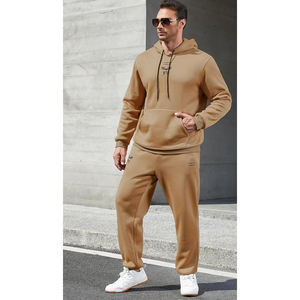 Conjunto Deportivo de 2 Piezas para Hombre, Talla Grande, Personalizado, de Alta Calidad, Algodón y Felpa, Ropa Deportiva Informal, Venta al Por Mayor 2026 - Product Image 1