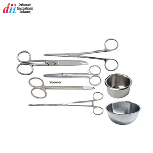 Juego de instrumentos de vendaje quirúrgico de alta calidad, herramientas alemanas de acero inoxidable para el cuidado de heridas y cirugía, certificación CE OEM disponible - Product Image 2