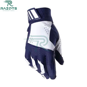 ถุงมือตีเบสบอลซอฟต์บอลคุณภาพพรีเมียมขายดีที่สุด ระบายอากาศได้ดี หนังแท้ กันลื่น ปรับแต่งได้ - Product Image 4