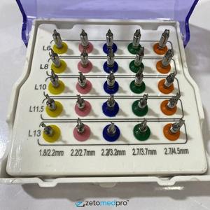 Kit Quirúrgico de Implantes Dentales de 26 Piezas con Certificación CE, con Fuente de Alimentación Manual, Brocas Cónicas de Acero Inoxidable, Venta al por Mayor - Product Image 2