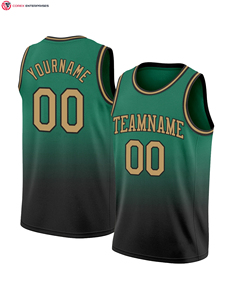 Camisetas de Baloncesto Personalizadas con Logotipo Impreso, Diseño de Equipo, para Adultos, Color Verde, 100% Poliéster, Secado Rápido, Sin Mangas - Product Image 4