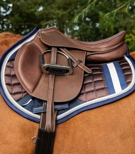 Manta de Silla de Montar Inglesa Profesional, Acolchada de Algodón Premium, Transpirable y Duradera, Personalizable - Product Image 5