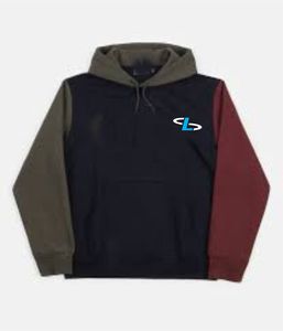 Men's Polyester <b>Hoodie</b> with Face Fleece and <b>Fur</b> Pullover Style - Product Image 1