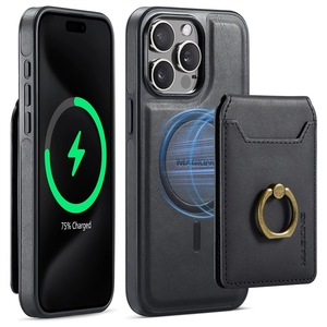 Custodia Protettiva Integrale Antiurto in TPU PC con Slot per Schede e Custodia Magnetica in Pelle per <span class=keywords><strong>iPhone</strong></span> 18 17 Air 16 Pro Max 15 Plus - Product Image 1