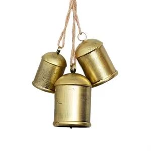 Most Selling <b>Sheep</b> & Cow Bells Modern Design Metal Hanging Bells Antique Gold Finished Lucky Cow Bell Handmade - Product Image 6