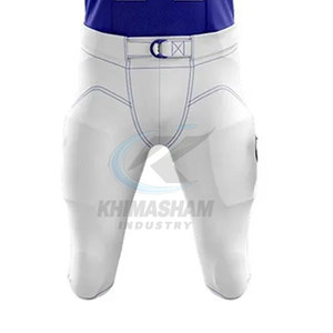 Dernier design d'uniforme de football américain pour hommes adultes, tissu respirant en polyester de haute qualité, prix de gros - Product Image 4
