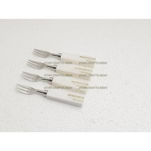 STAR CRAFTS INDIA Nouveau Meilleur design Vente en gros Acier inoxydable et résine Cuillères de service Ensemble de couteaux à beurre Fabricant indien - Product Image 5