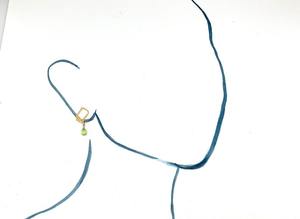 Joyería de piedras preciosas de peridoto para mujer, pendientes de estilo bohemio de plata, joyería de plata de ley 925, pendientes hechos a mano de tendencia, Regalo para mamá - Product Image 2