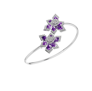 Bracelets en diamant à la mode VVS Moissanite et cerf-volant en argent Sterling 925 OEM ODM personnalisé chaîne fine et bijoux à maillons pour femmes - Product Image 1