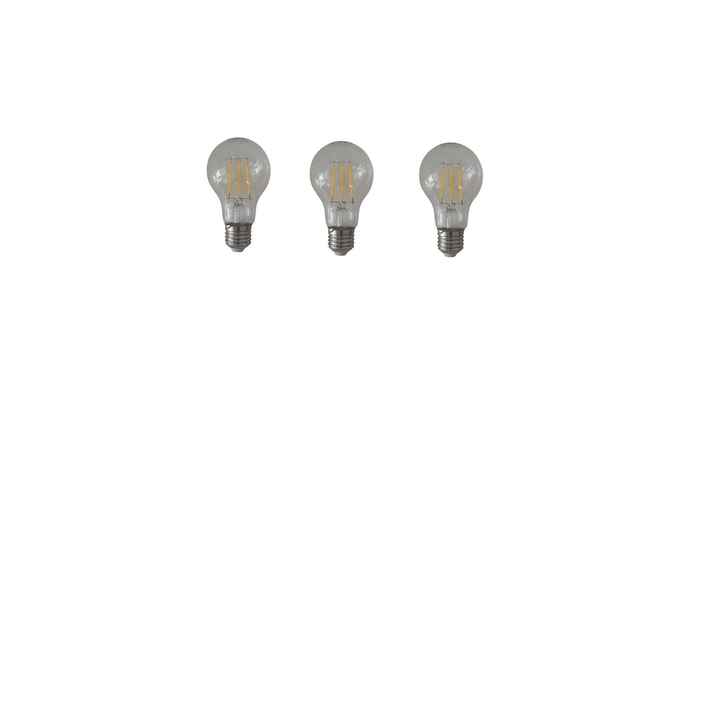 3 Pieces Transparent Daylight a 60 Model Rustic Bulb 3200 K
