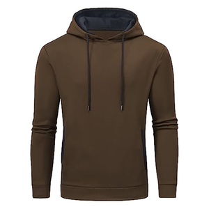 Ropa deportiva informal para hombre Sudadera con capucha Sudadera deportiva para hombre Ropa de calle para correr 100% algodón para hombre y mujer - Product Image 4