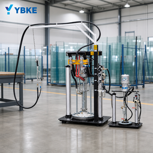 Máquina de Sellado de Dos Componentes YBKE, Equipo Manual para el Procesamiento de Vidrio Aislante de Aluminio - Product Image 1