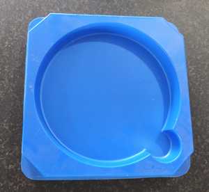 Plateaux d'emballage en plastique PVC bleu Solution de stockage écologique - Product Image 2