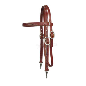 Bride de cheval en cuir de haute qualité bride en cuir véritable avec bride de cheval sautant rembourrée souple - Product Image 6