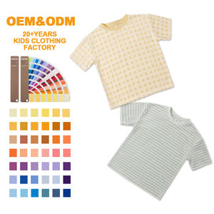 T-shirt pour enfants en coton biologique, t-shirts en tissu éponge pour garçons, t-shirt personnalisé pour enfants, vêtements écologiques pour enfants, t-shirts pour enfants - Product Image 1