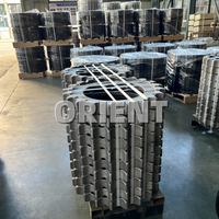 Kualitas C6XP C7XP C25 C30 C50 C60 C60HD C90 C250 C400 C600 sproket untuk Casagrande pengeboran rig piling rig bagian undercarriage