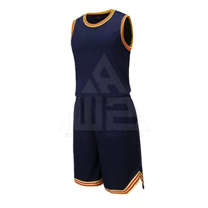 Ensembles d'uniformes de basketball respirants de qualité supérieure, couleur personnalisée, grande taille, légers, 100 % polyester avec logo personnalisé, séchage rapide - Product Image 1