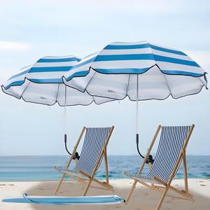 Pare-soleil universel à clipser pour chaises de plage Meubles de patio Poussettes Bateaux de pêche Tables d'extérieur Parasol - Product Image 3